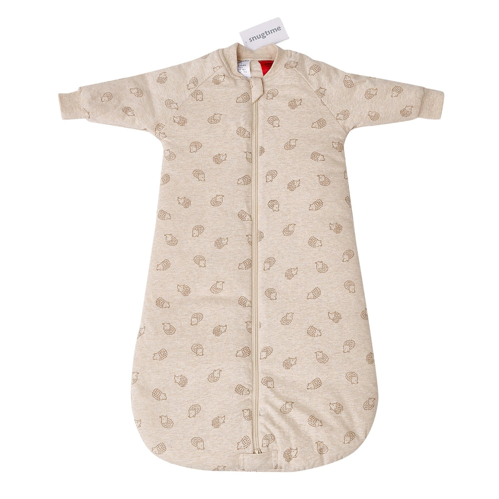 Snugtime Long Sleeve Padded Sleeping Bag - 3.0 Tog - Hedgehog