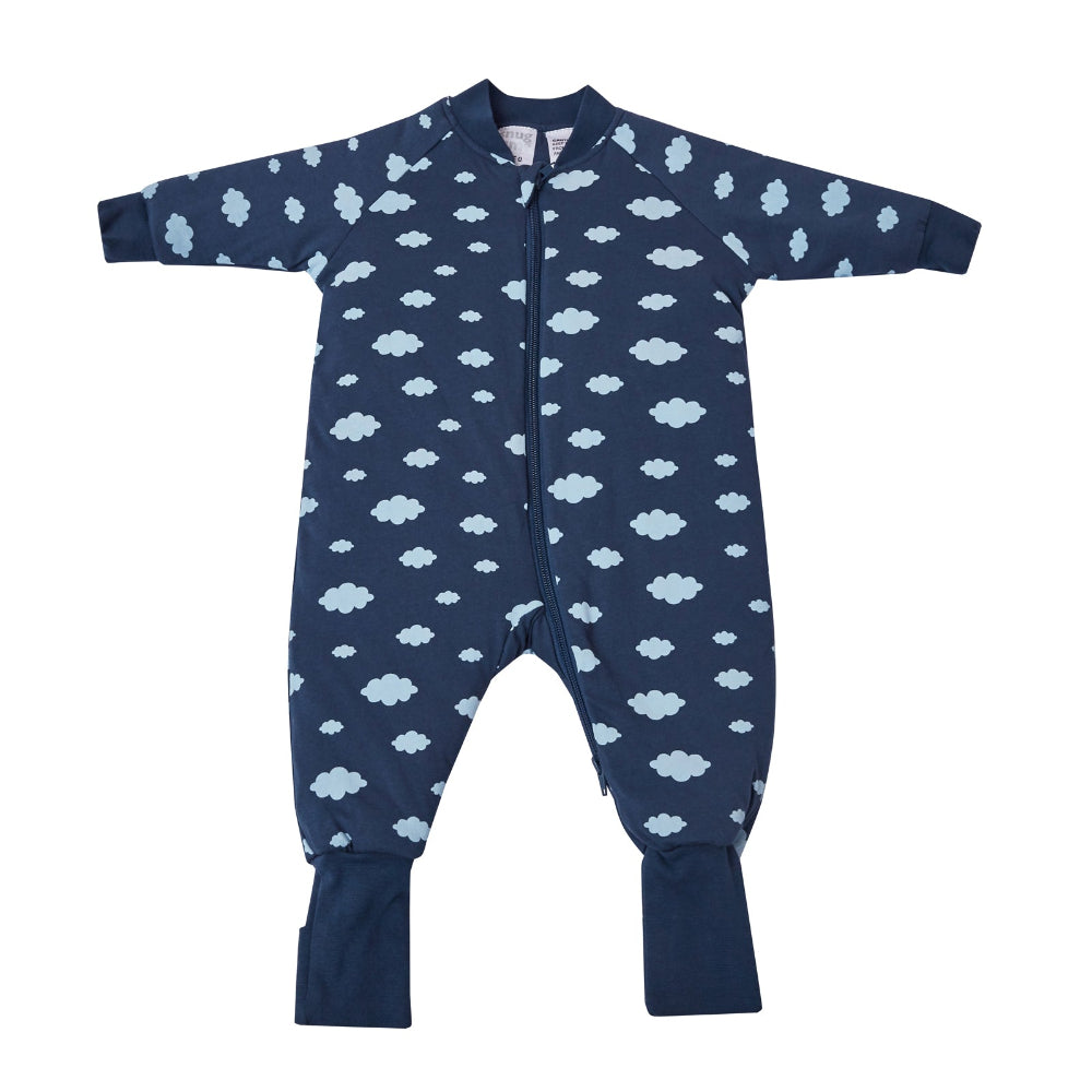 Snugtime Long Sleeve Padded Blanket Sleeper - 3.0 Tog - Cloud