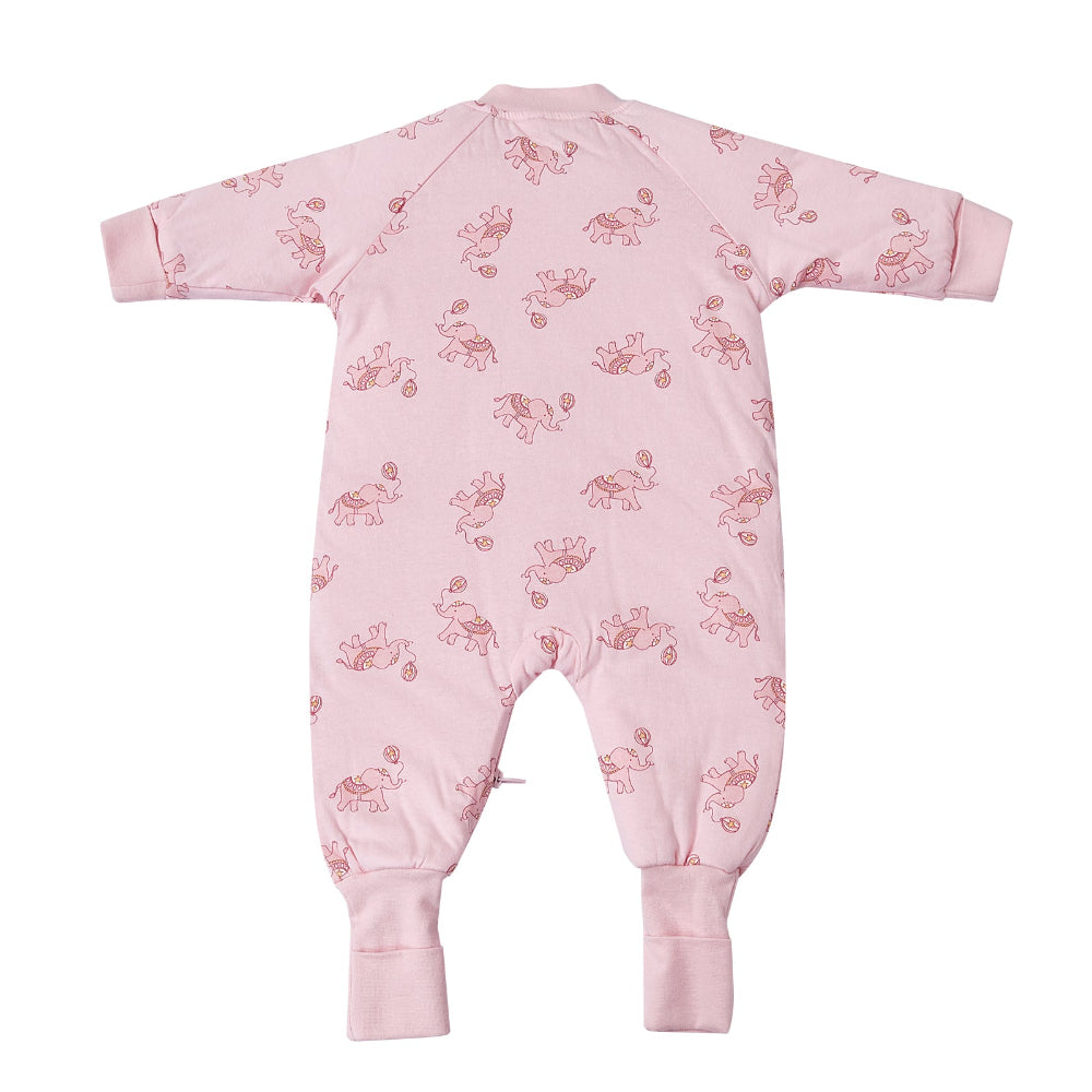 Snugtime Long Sleeve Padded Blanket Sleeper - 3.0 Tog - Elephant