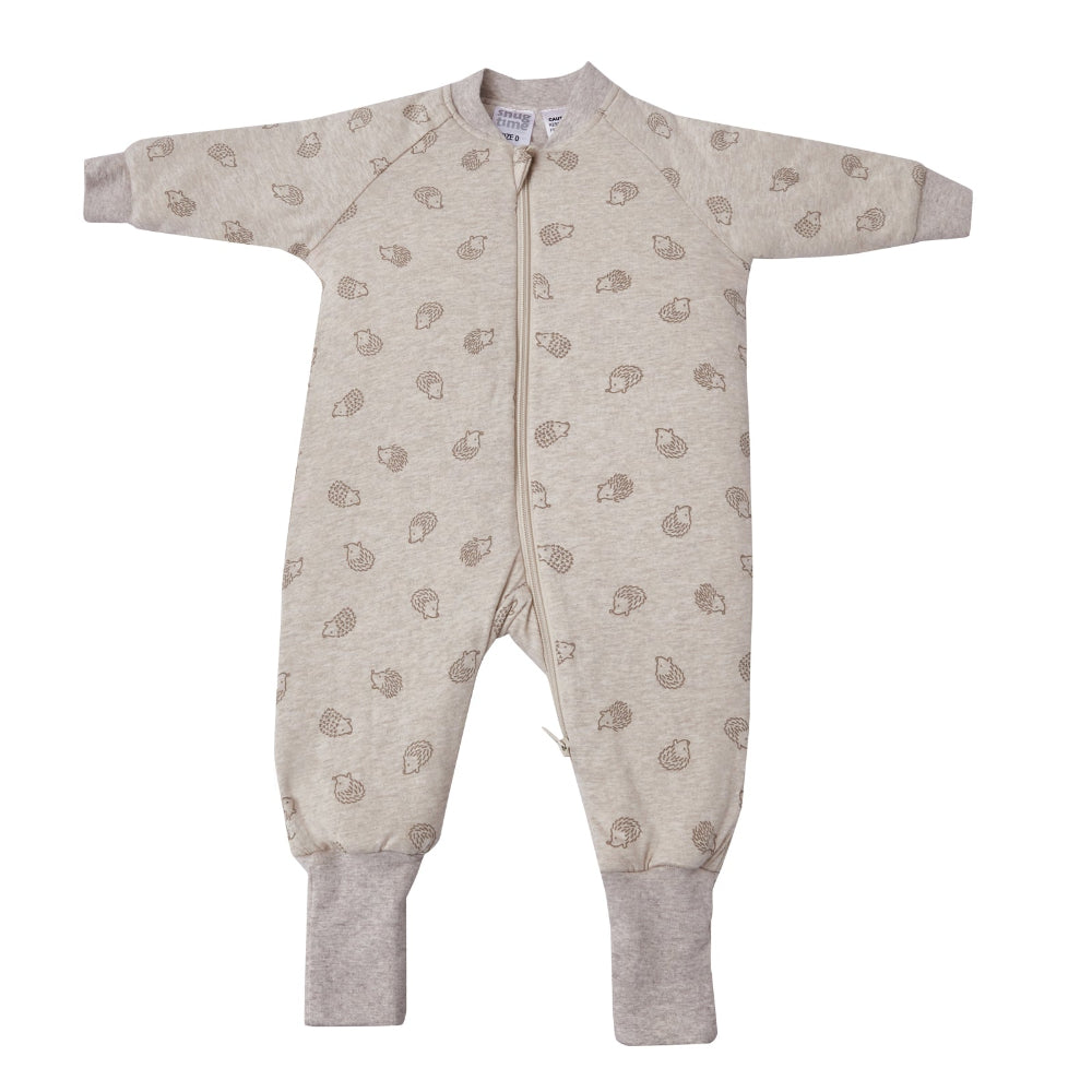 Snugtime Long Sleeve Padded Blanket Sleeper - 3.0 Tog - Hedgehog