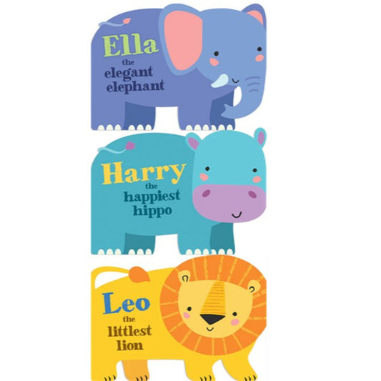 3 Board Book Pack - Jungle Animals