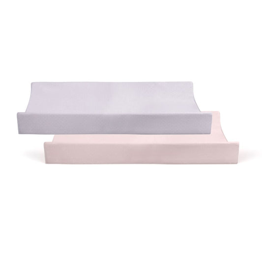 Bubba Blue Confetti Change Mat Cover Pink/Lilac 2 pk