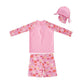 Big Softies Long Sleeve Rashie with Short & Hat - Starfish