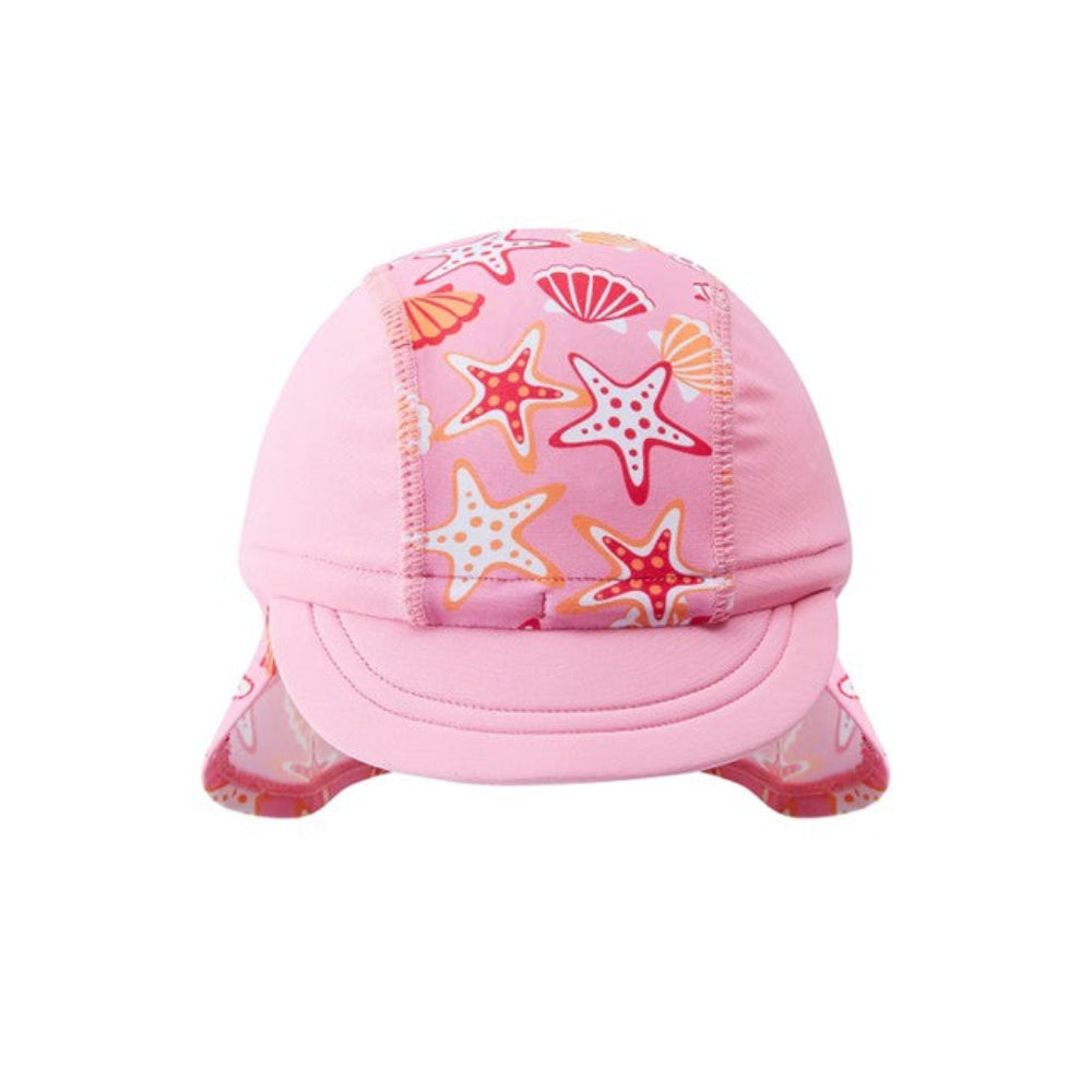 Big Softies Long Sleeve Rashie with Short & Hat - Starfish