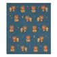 Living Textiles Whimsical Baby Blanket - Lion