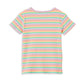 Milky Clothing Stripe Rib Tee - Girls