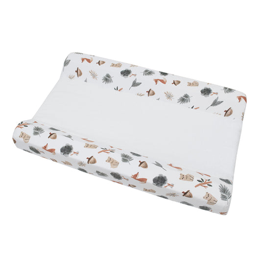 Living Textiles Jersey Change Mat Cover/Towelling - Forest Retreat