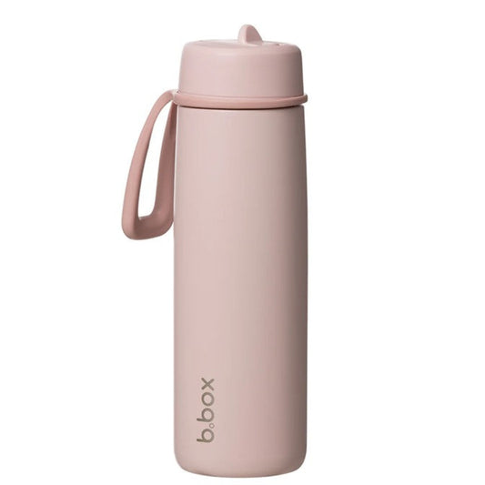 B.Box Insulated Flip Top Drink Bottle 690 ml - Blush Crush