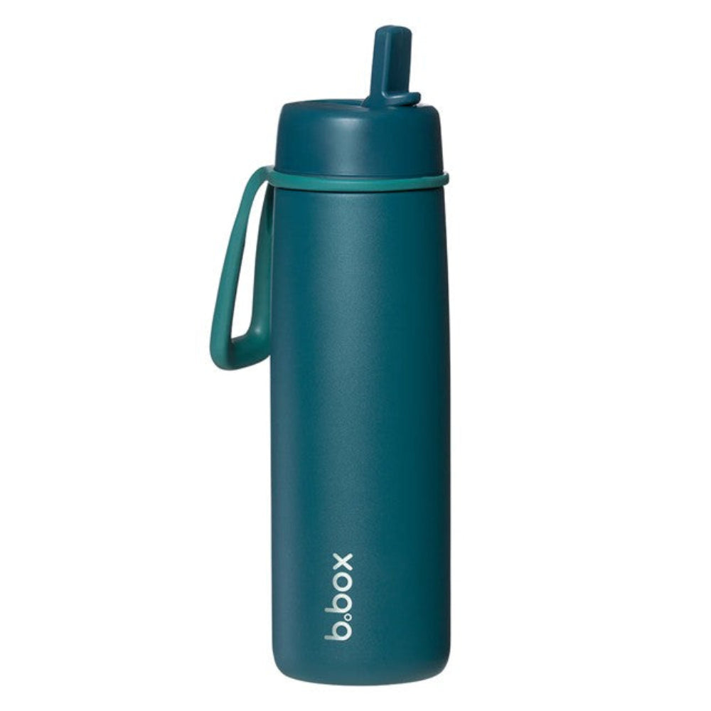 B.Box Insulated Flip Top Drink Bottle 690 ml - Sea Glass