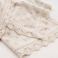 Living Textiles Bamboo Heirloom Blanket - Sand - 75 x 85cm