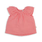 Tiny Twig Ruffle Top - Berry Ice - Girls