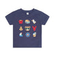 Huxbaby 9 Nautical Embroidered Tee - Ink