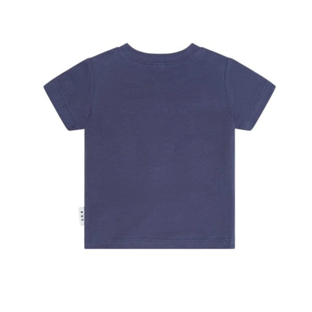 Huxbaby 9 Nautical Embroidered Tee - Ink