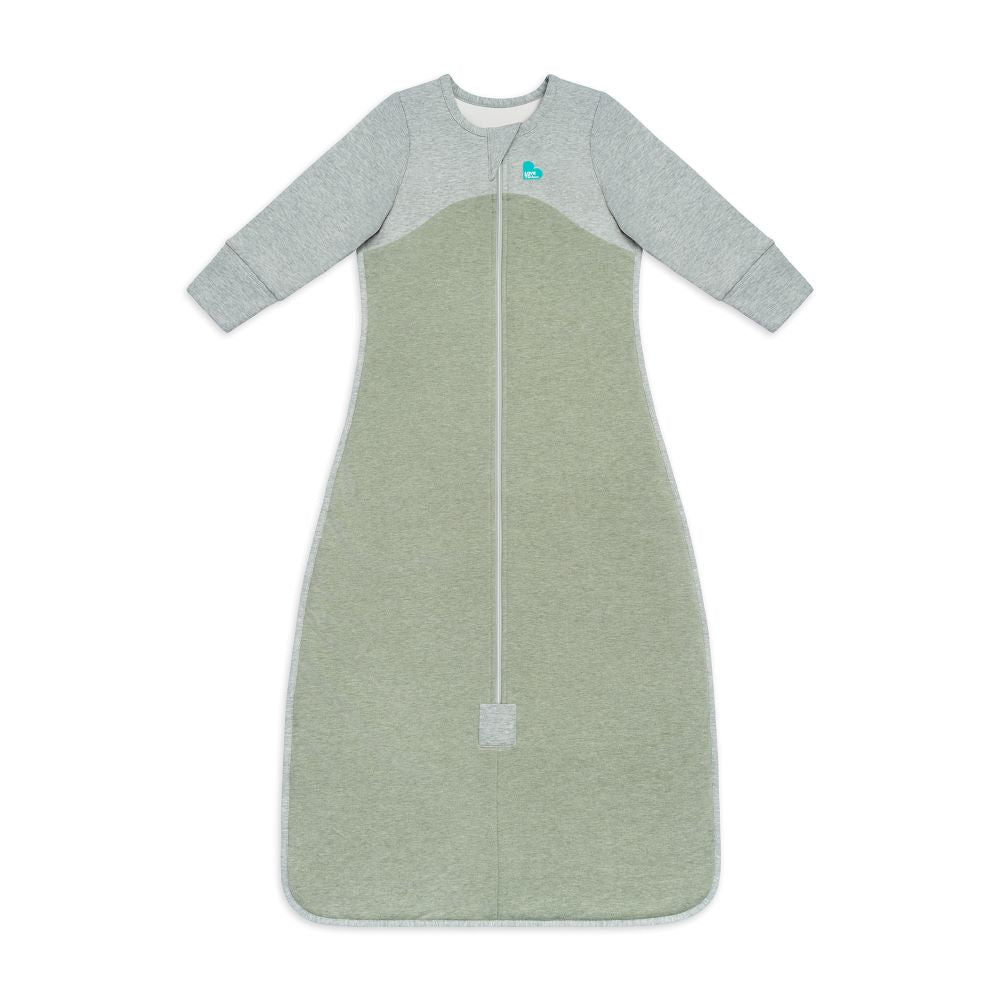 Love To Dream Organic Sleep Bag 1.0 Tog Long Sleeve - Olive