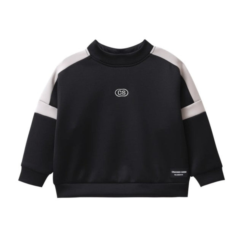 Cracked Soda Atlas Sports Crew - Black - Boys