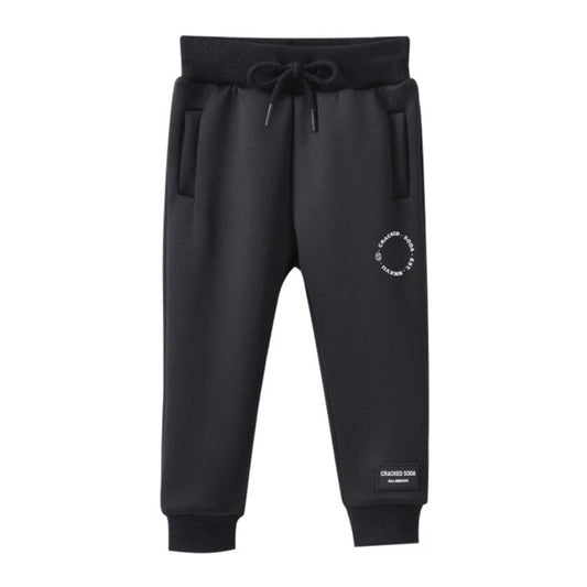 Cracked Soda Atlas Sports Trackpant - Black - Infants