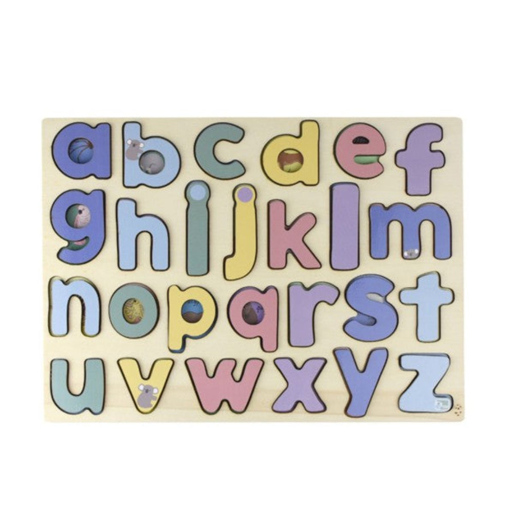 Koala Dream Australian Animals Lowercase Wooden Puzzle