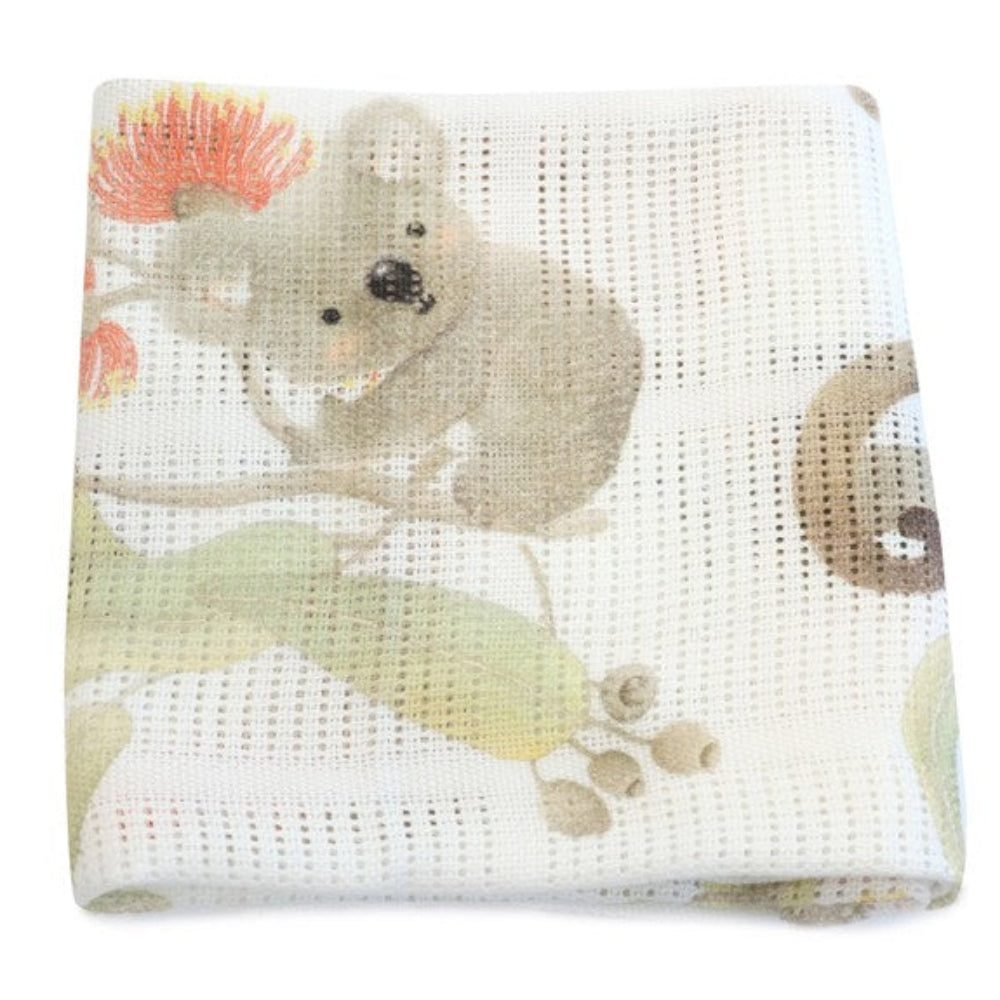 Bubba Blue Aussie Animals Cellular Blanket
