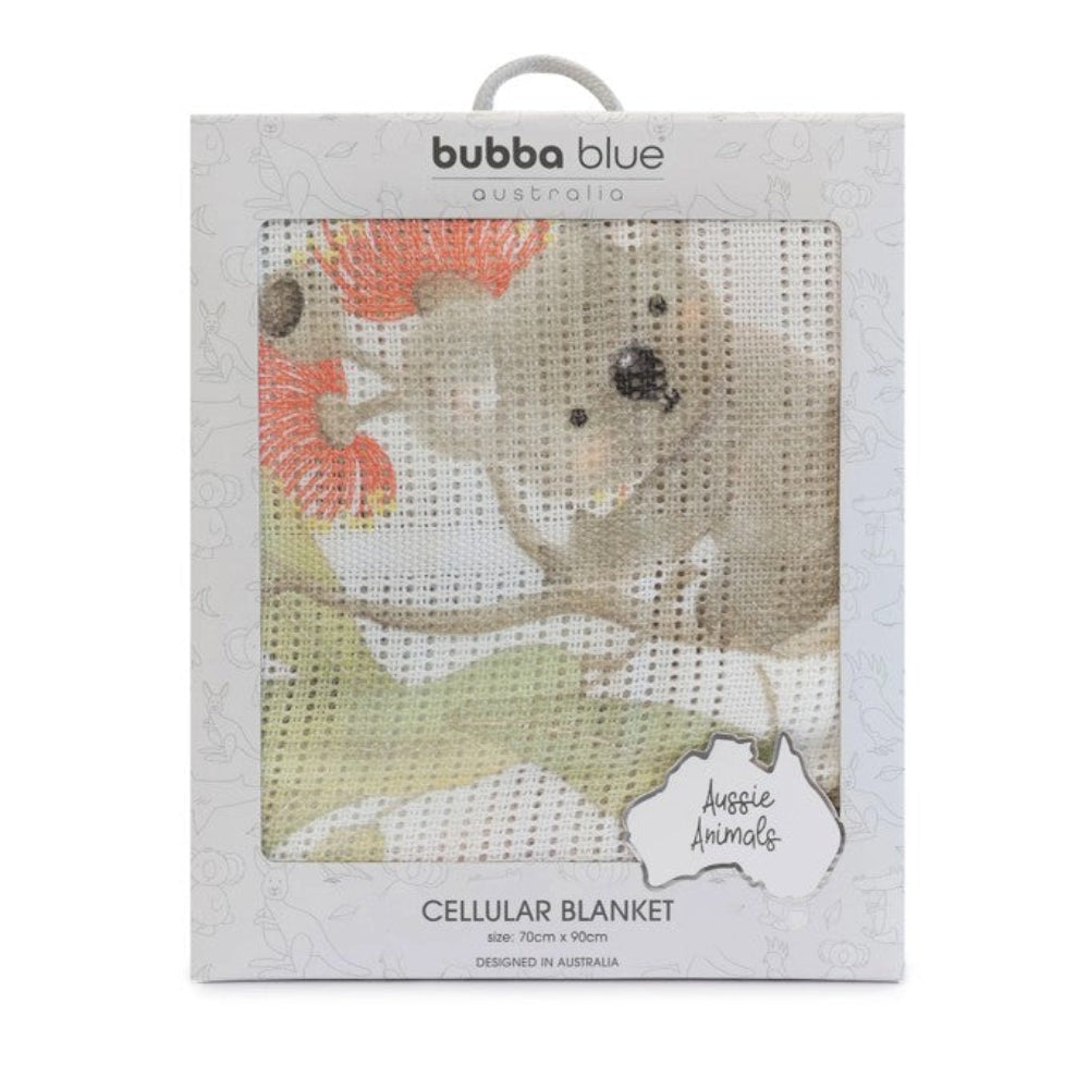 Bubba Blue Aussie Animals Cellular Blanket