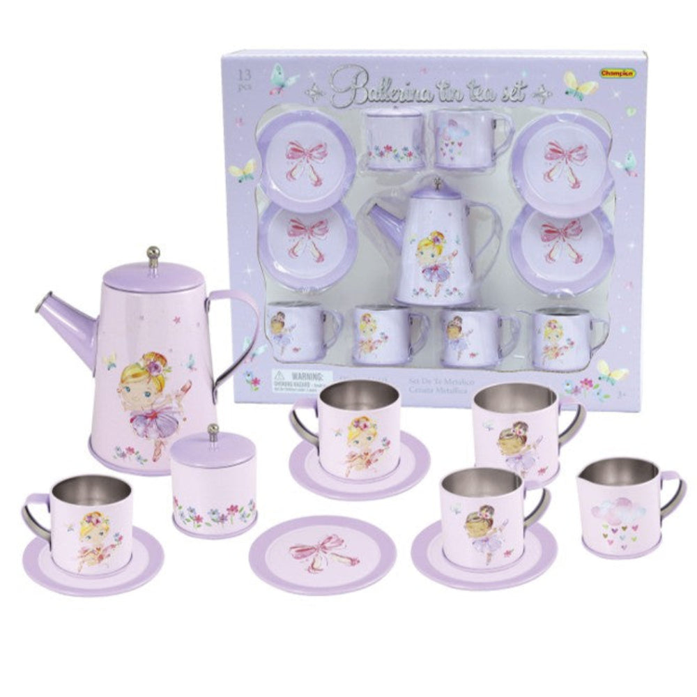 Kaper Kidz Ballerina Tea Set - 13 pce