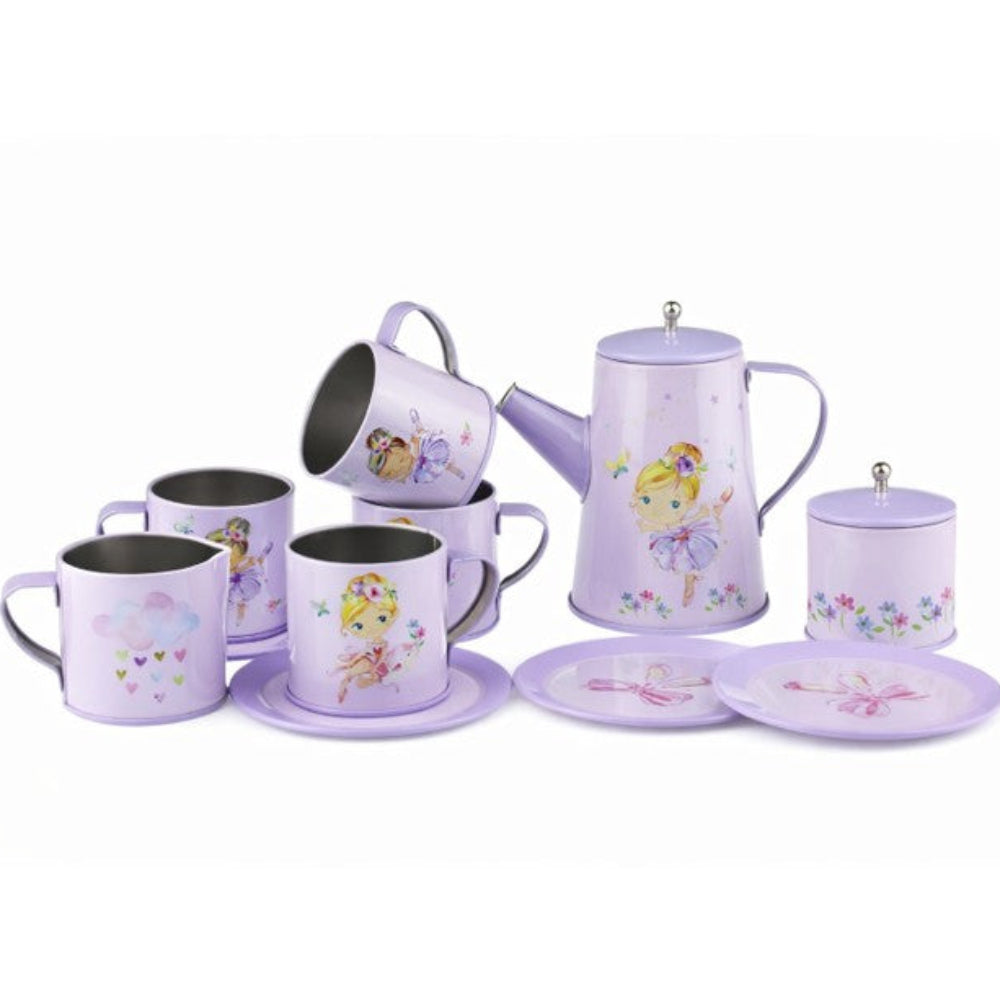 Kaper Kidz Ballerina Tea Set - 13 pce
