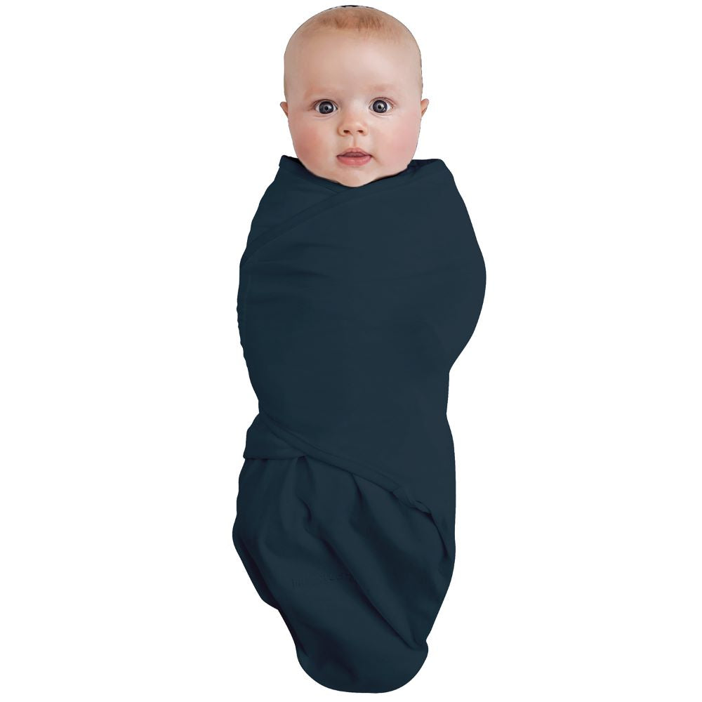 Baby Studio Bamboo Viscose Swaddlewrap - Navy