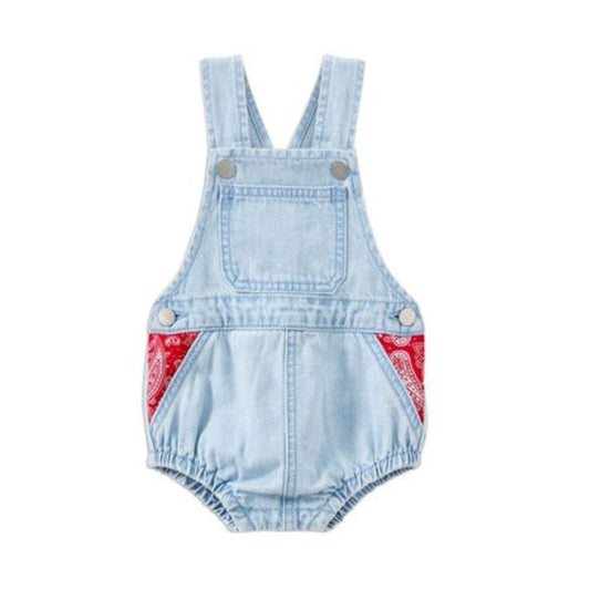 Milky Clothing Bandana Denim Overall