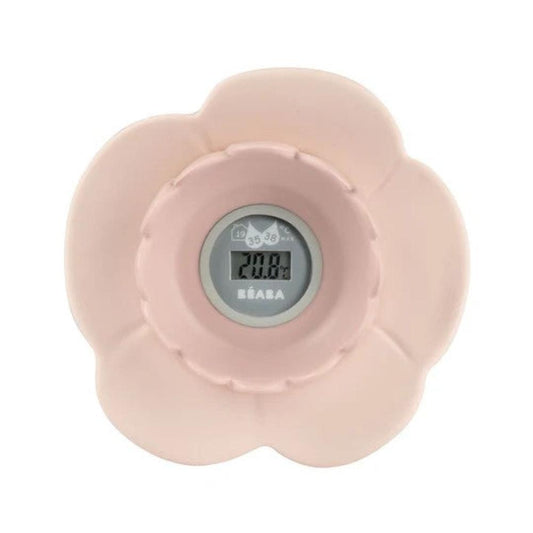 Beaba Lotus Multi Functional Digital Thermometer - Vintage Pink