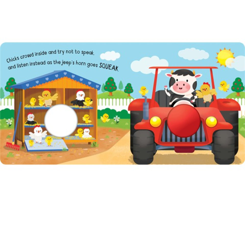 Squeak Me - Board Book - Beep, Beep Farm
