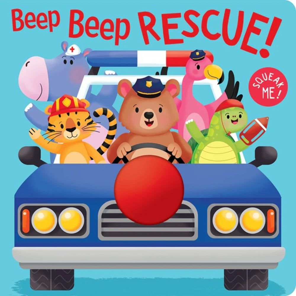 Squeak Me - Board Book - Beep, Beep Rescue