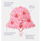 Toshi Swim Bell Hat - Twinkle - Strawberry