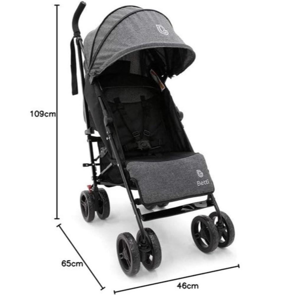 Betti Gran Umbrella Stroller Charcoal