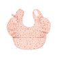 All4Ella Recycled Frills Bib - Leaves