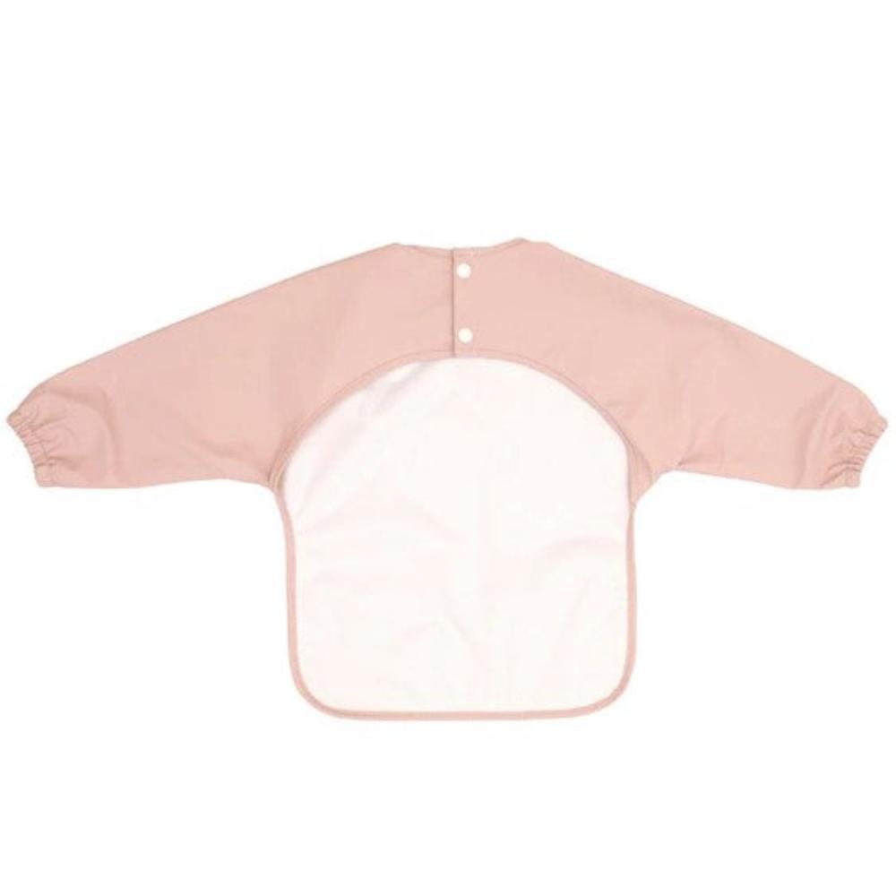 All4Ella Recycled Long Sleeve Bib - Two Tone Pink