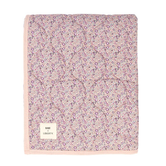 BIBS x Liberty Quilted Blanket - Eloise/Blush