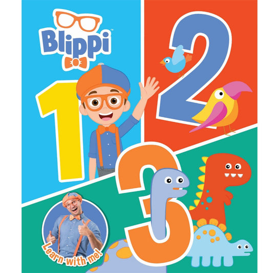 Blippi - 123 - Cased Board Book