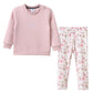 Cracked Soda Blossom Crew and Pant Set - Grape