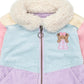 Huxbaby Blush Colour Block Cord Jacket