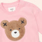 Huxbaby Blush Furry Huxbear Sweatshirt