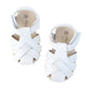 Walnut Brady Sandal - White - Mini