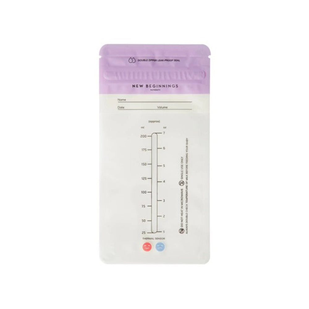 New Beginnings Breastmilk Storage Bags - 25 pk