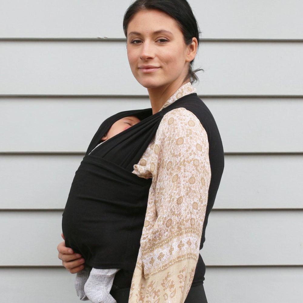 BabyDink Pocket Organic Carrier - Black