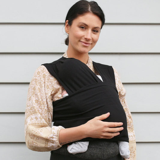 BabyDink Pocket Organic Carrier - Black