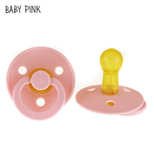 Bibs Soothers 2 pk - Baby Pink