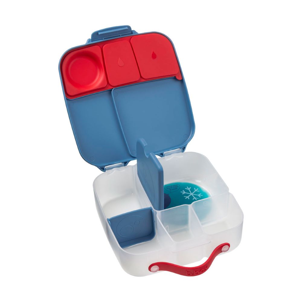 B.Box Lunch Box + SS Insulated Drink Bottle 500 ml - Blue Blaze