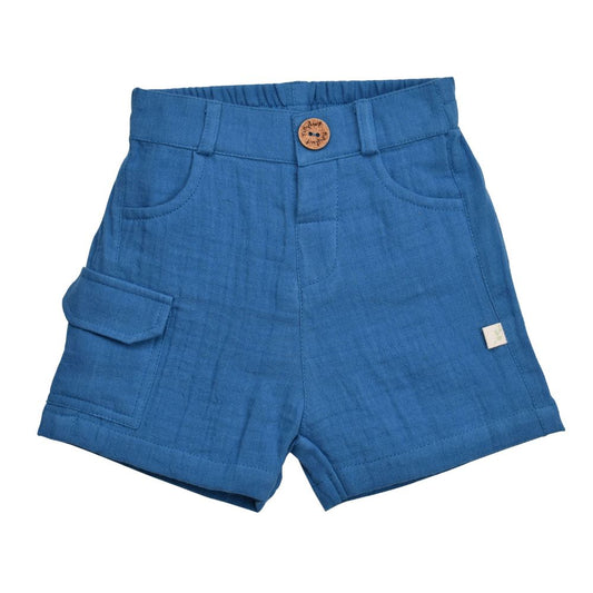Tiny Twig Crinkle Board Shorts - Faience