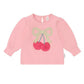 Huxbaby Cherry Bow Puff Sleeve Top