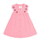 Huxbaby Cherry Emb Collar Dress