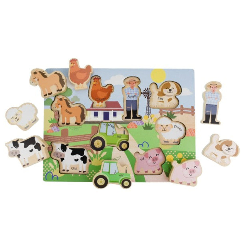Koala Dream Chunky Aussie Farm Animal Wooden Puzzle