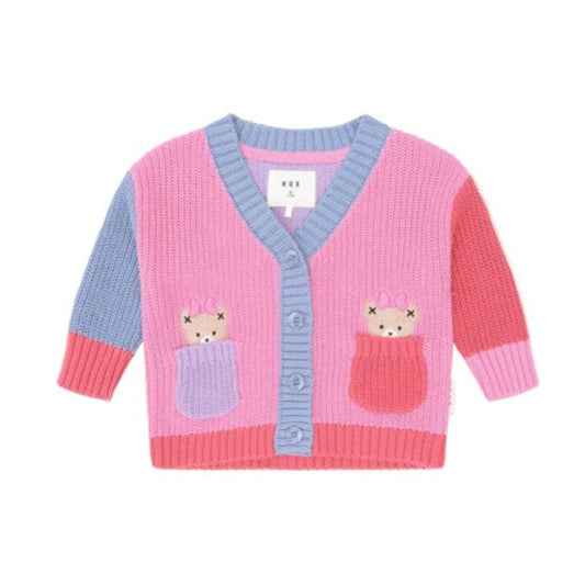 Huxbaby Colour Block Huxette Cardi